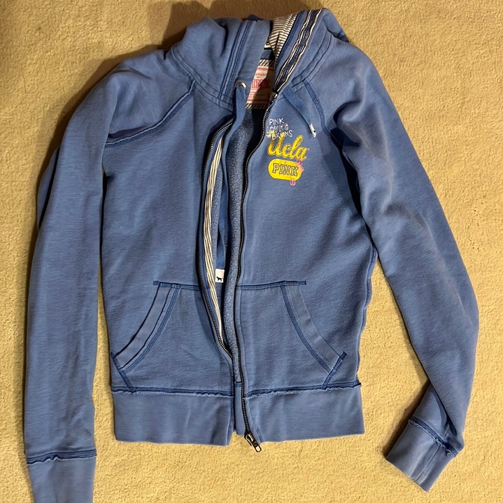 Victorias Secret Pink UCLA zip up jacket